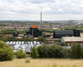 Artist's impression of the Blackburn Meadows plant